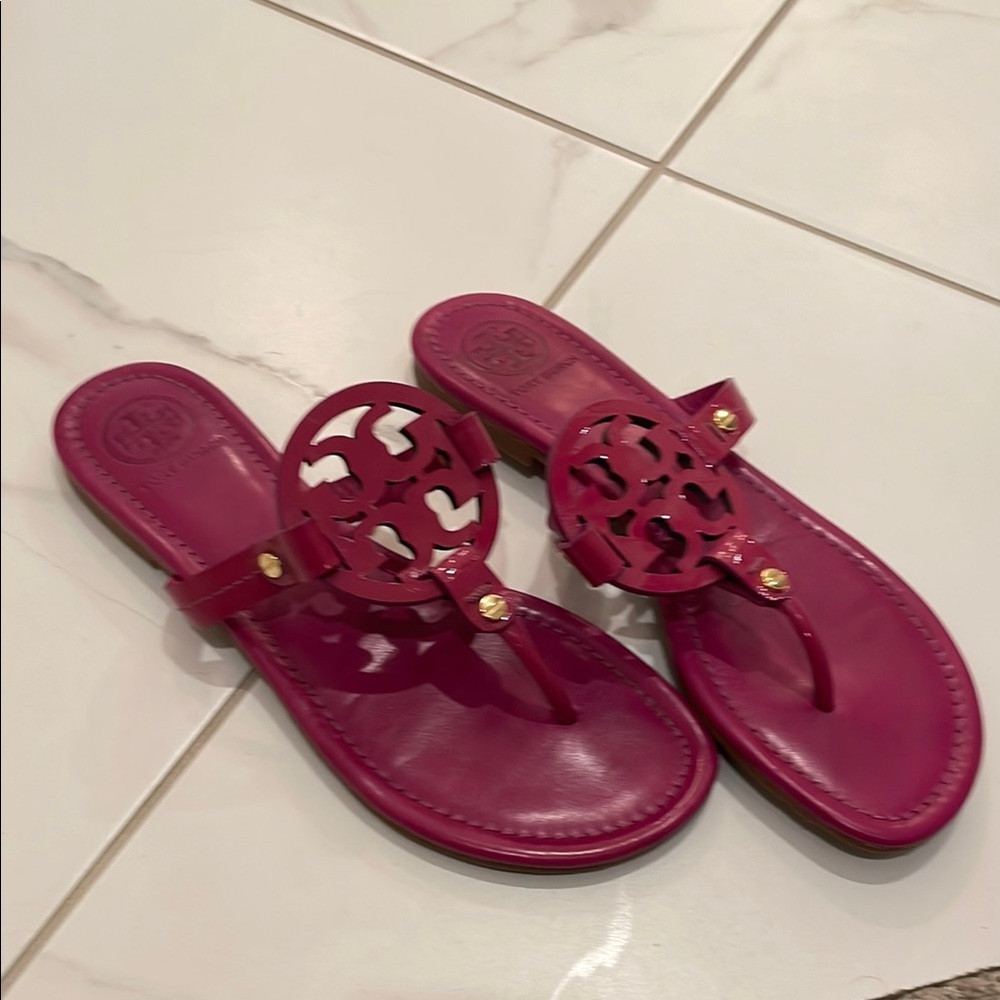 Tory Burch Fuchsia Sandals